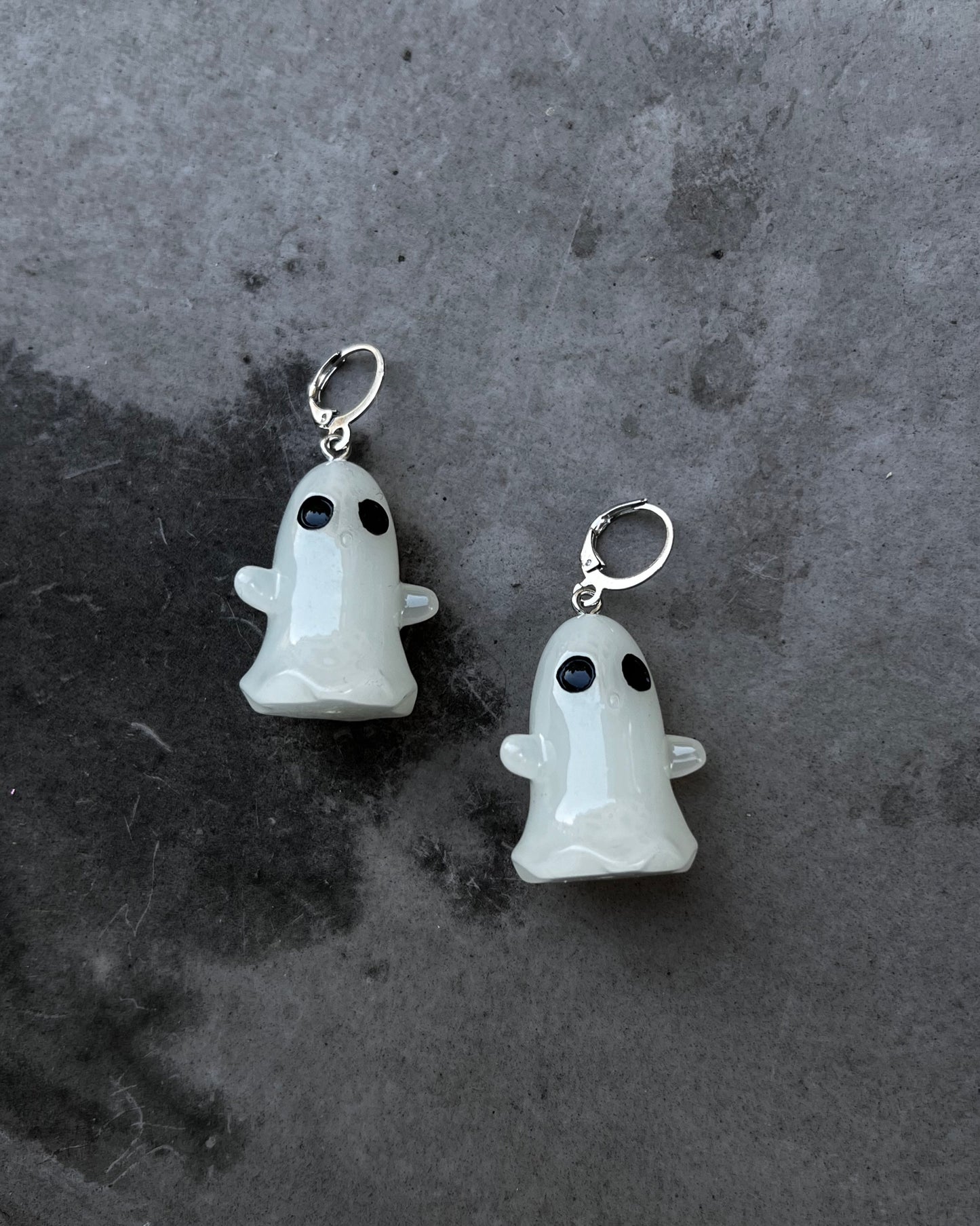 baby ghosts glow in the dark earrings