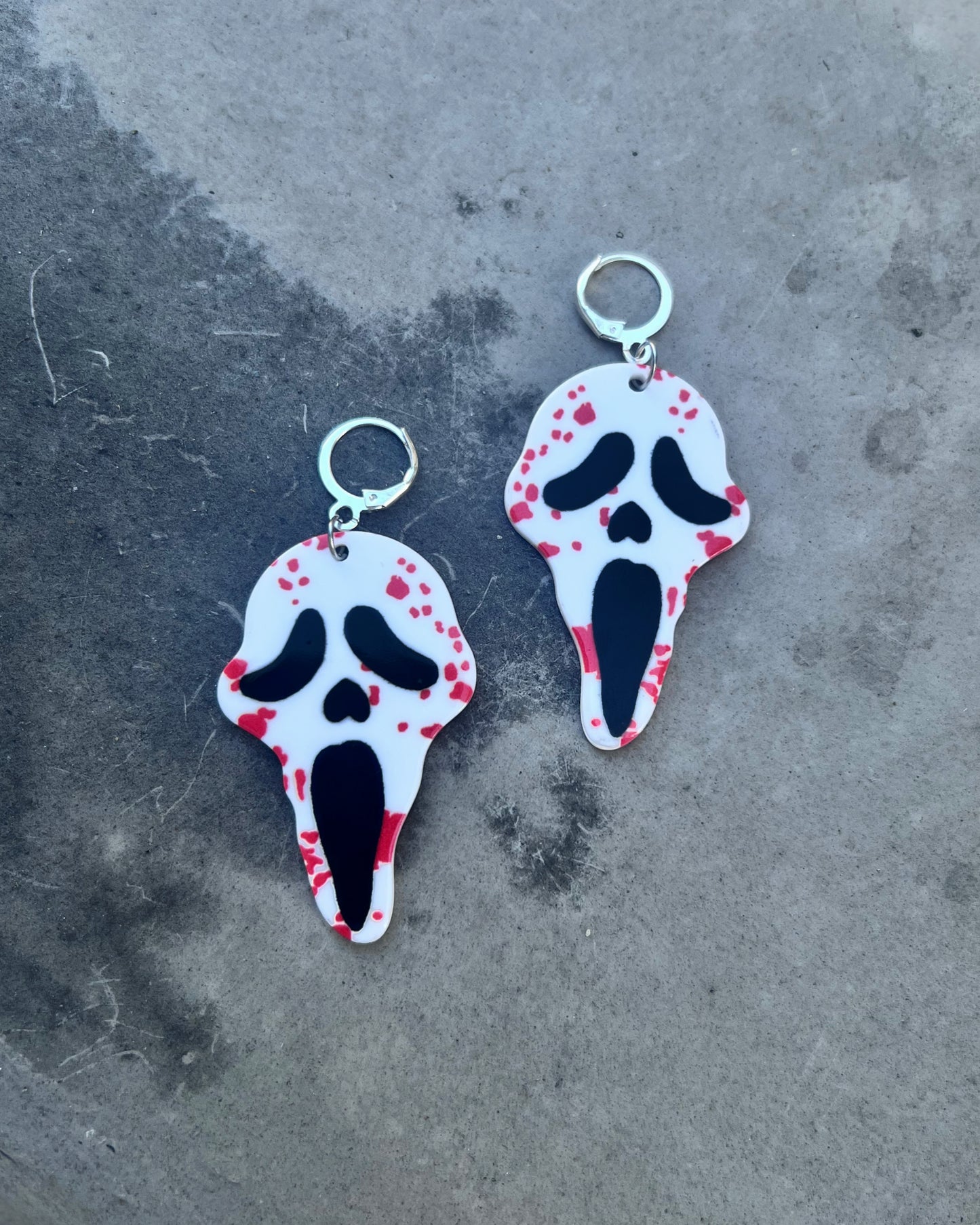 bloodscream earrings