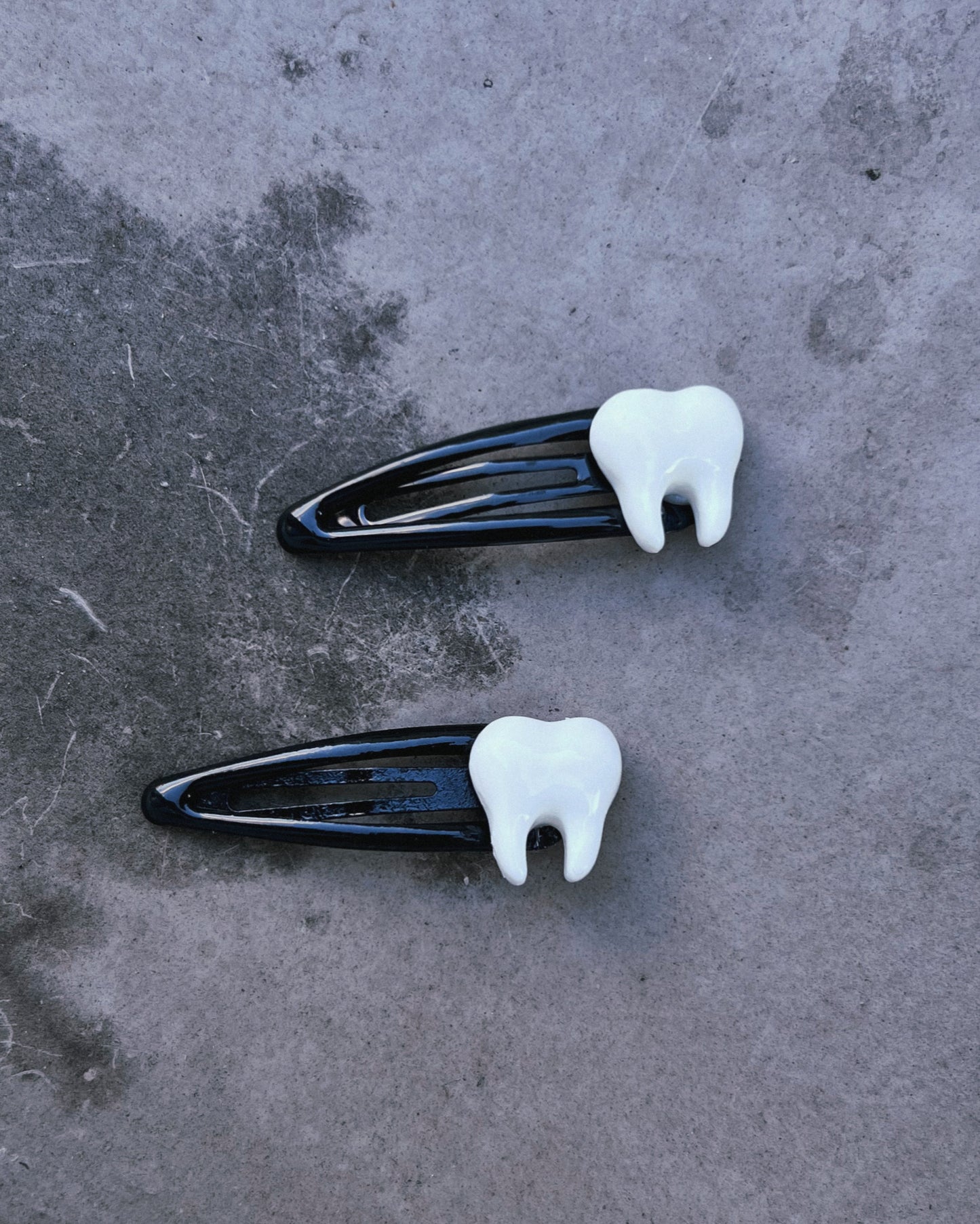 tooth baby hair clip