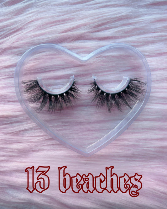 13 beaches vegan fake mink lash