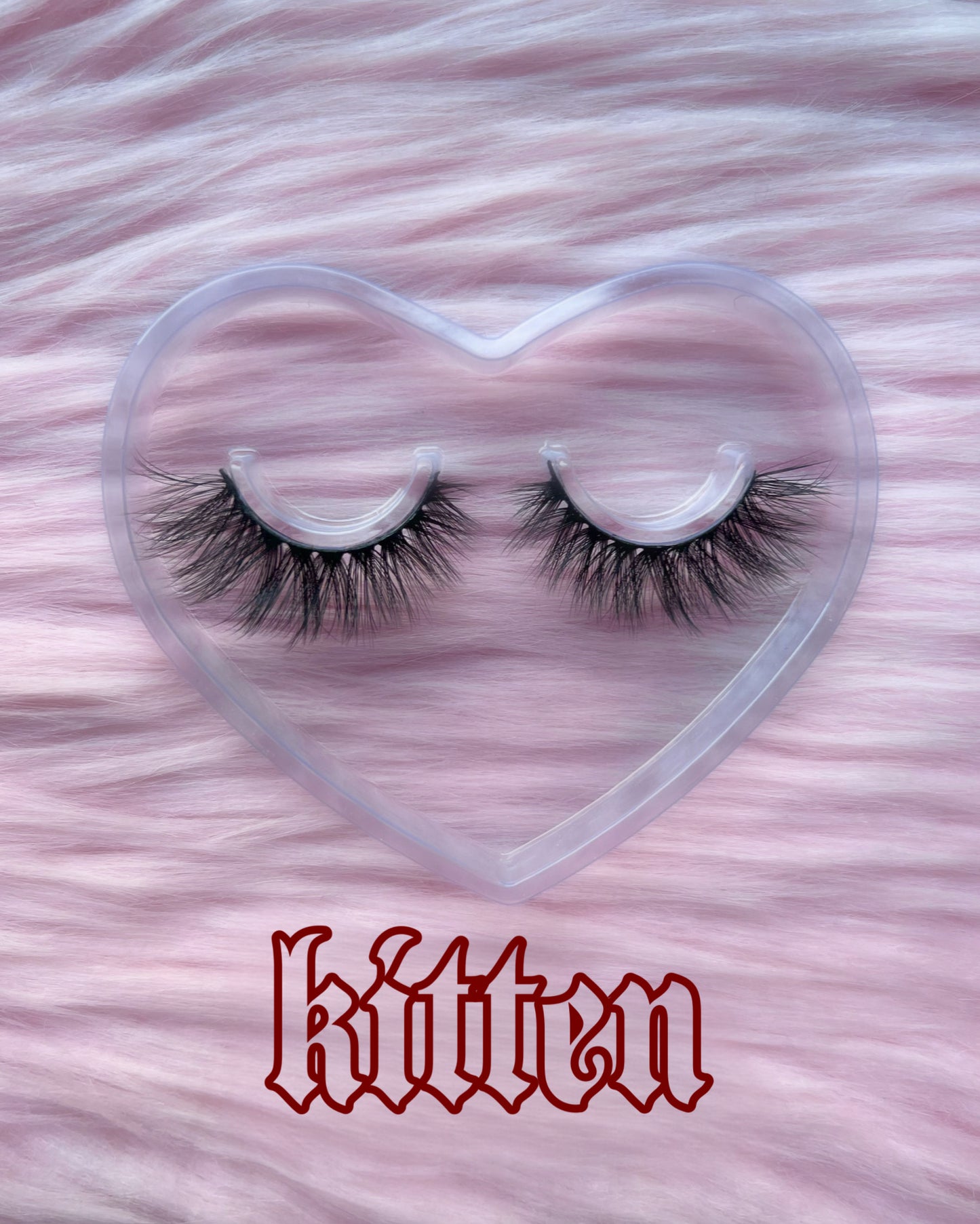 kitten vegan fake mink lash