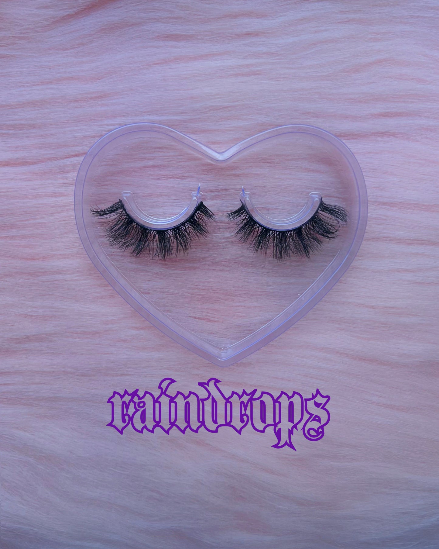 raindrops vegan fake mink lash