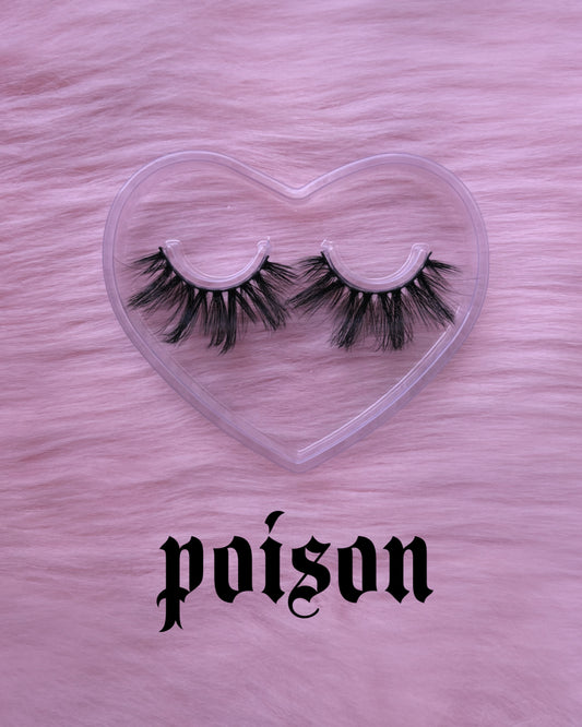 poison vegan fake mink lashes