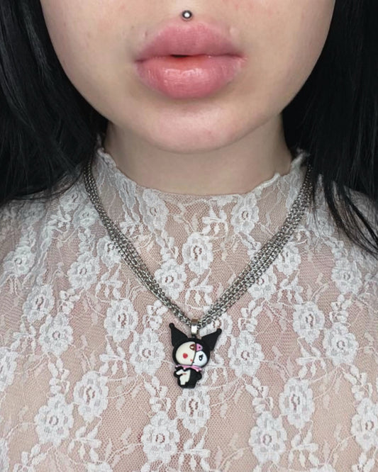 down to my bones 🦴 layer necklace