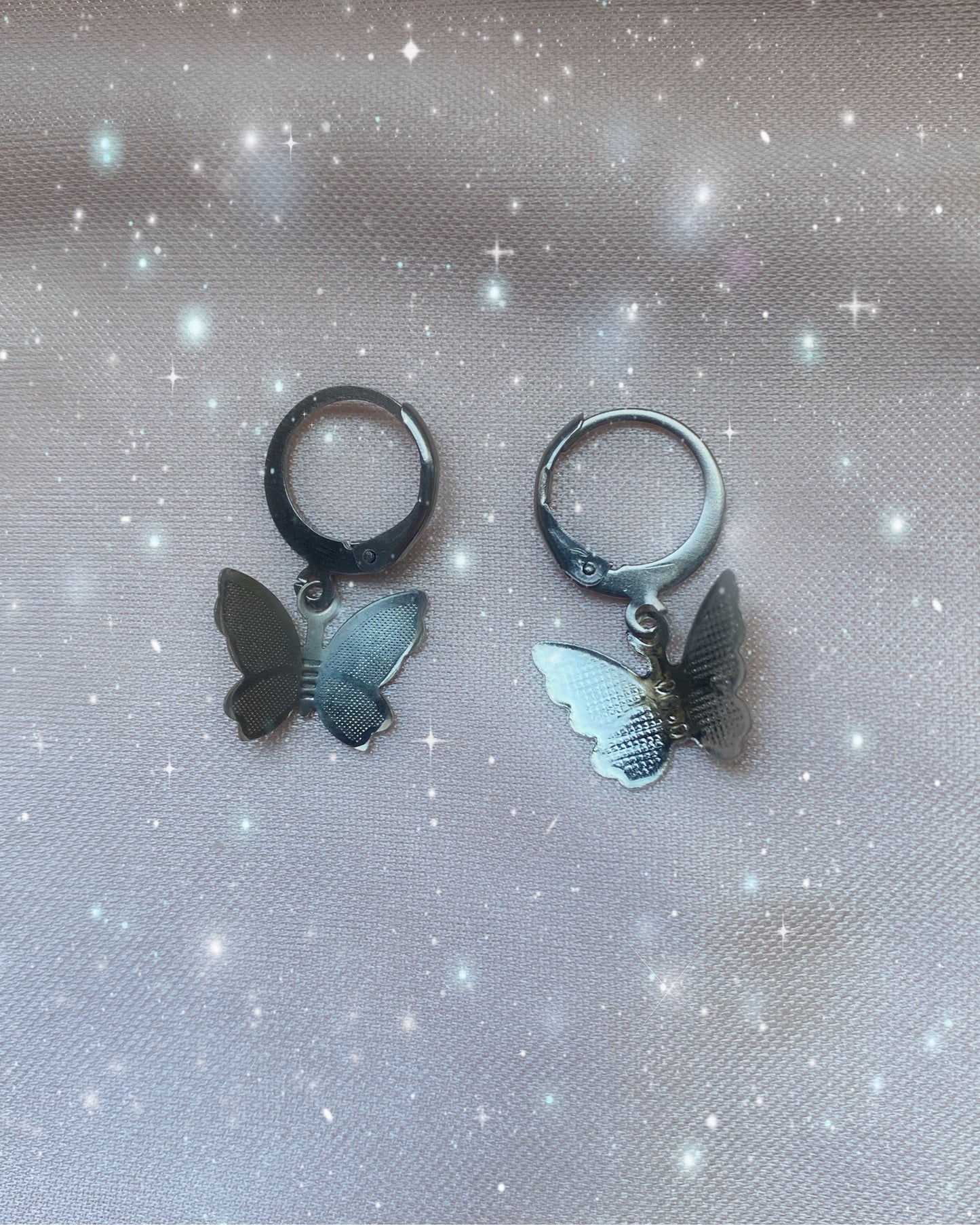 fragile wings drop earrings