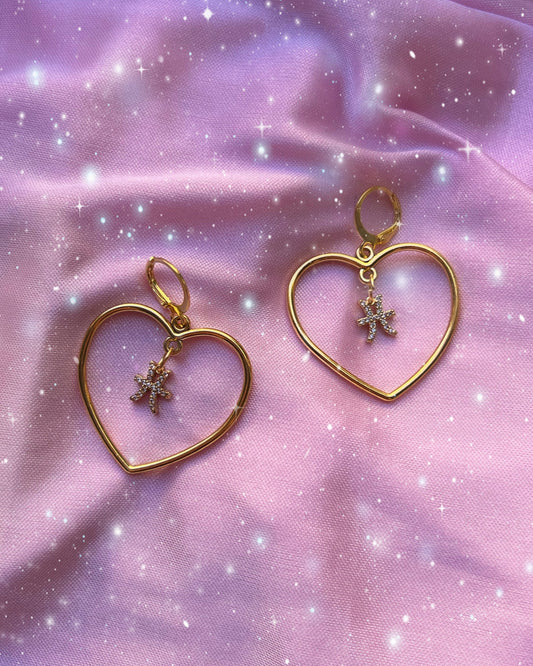 in love with your sun sign drop earrings