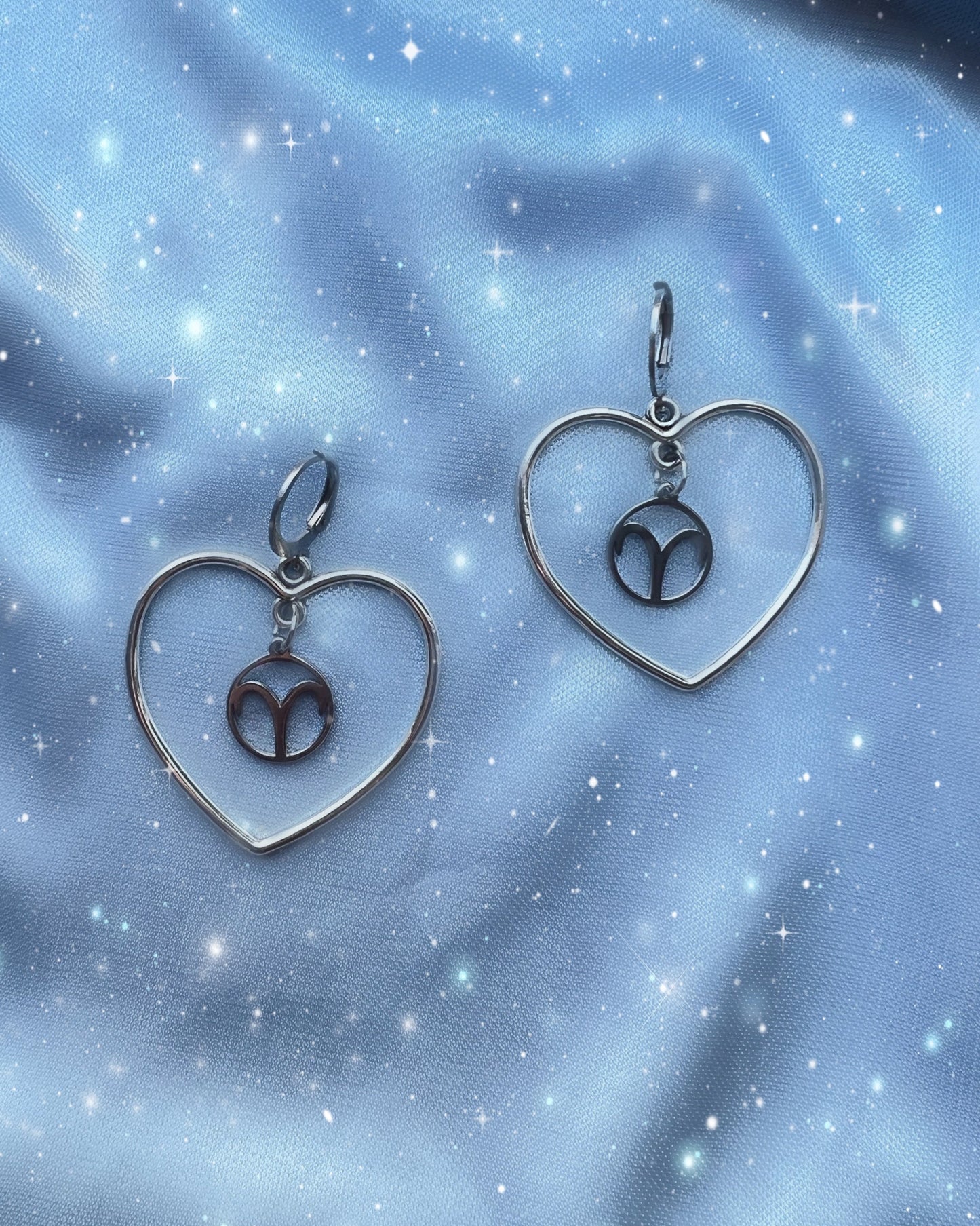 in love with your moon sign drop earrings