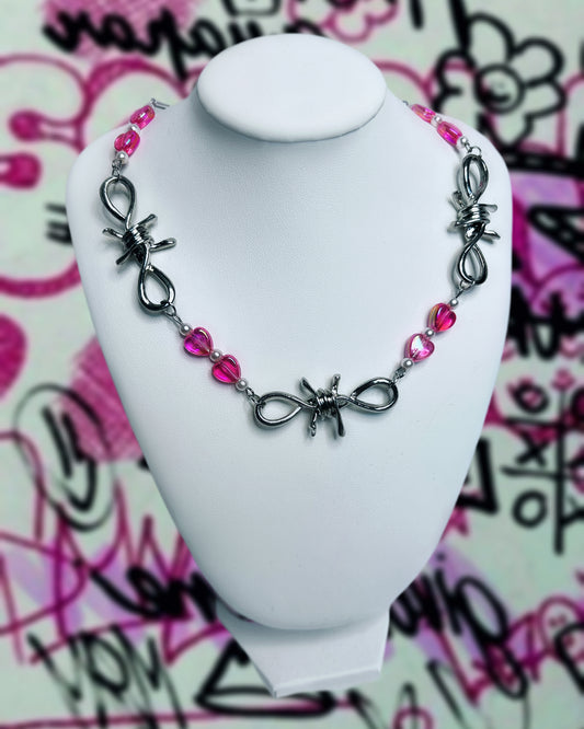 candy metal necklace